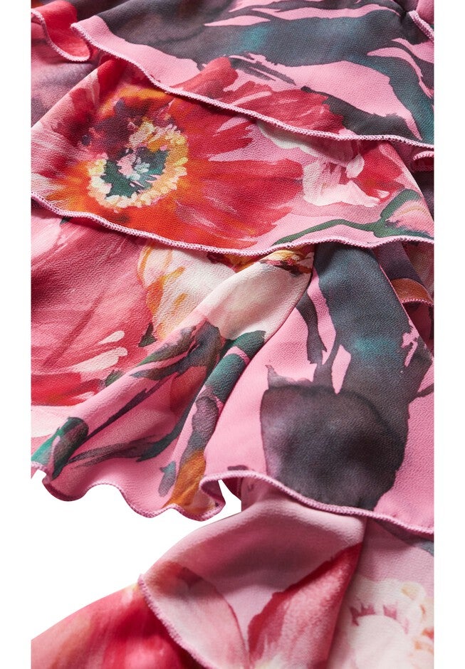 Lovers Lane Print Top - pink, PINK, alternate image number 5