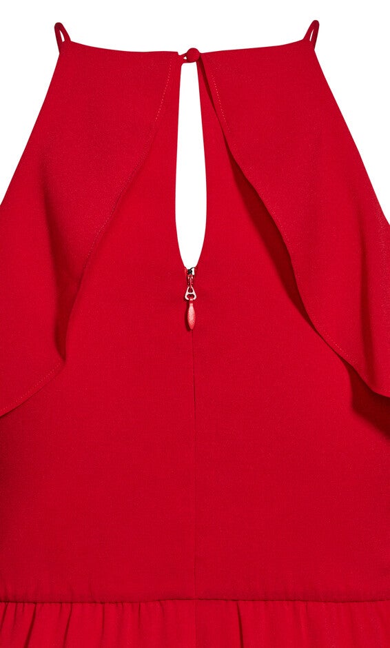 Love Siren Dress - siren red, RED, alternate image number null