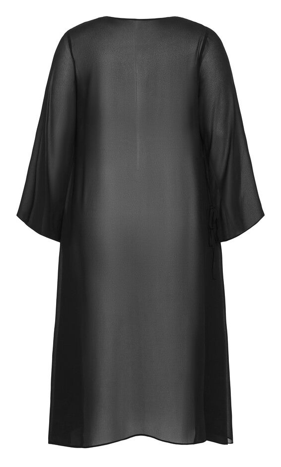 Remi Longline Jacket - black, BLACK, alternate image number 4