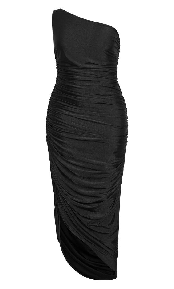 Lara Dress - black, BLACK, alternate image number null