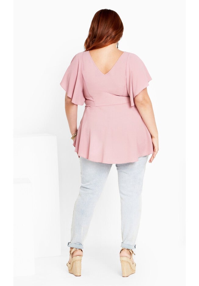 Romantic Mood Top - blush, PINK, alternate image number 3