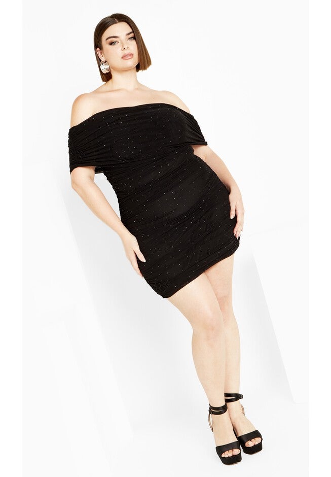 Kiera Night Queen Dress - black, BLACK, on-hover image number null