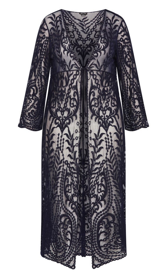 Pretty Thing Duster - navy, NAVY, alternate image number null