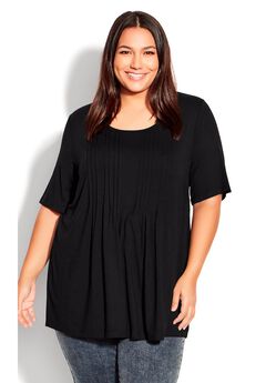 Knit Pleated Top