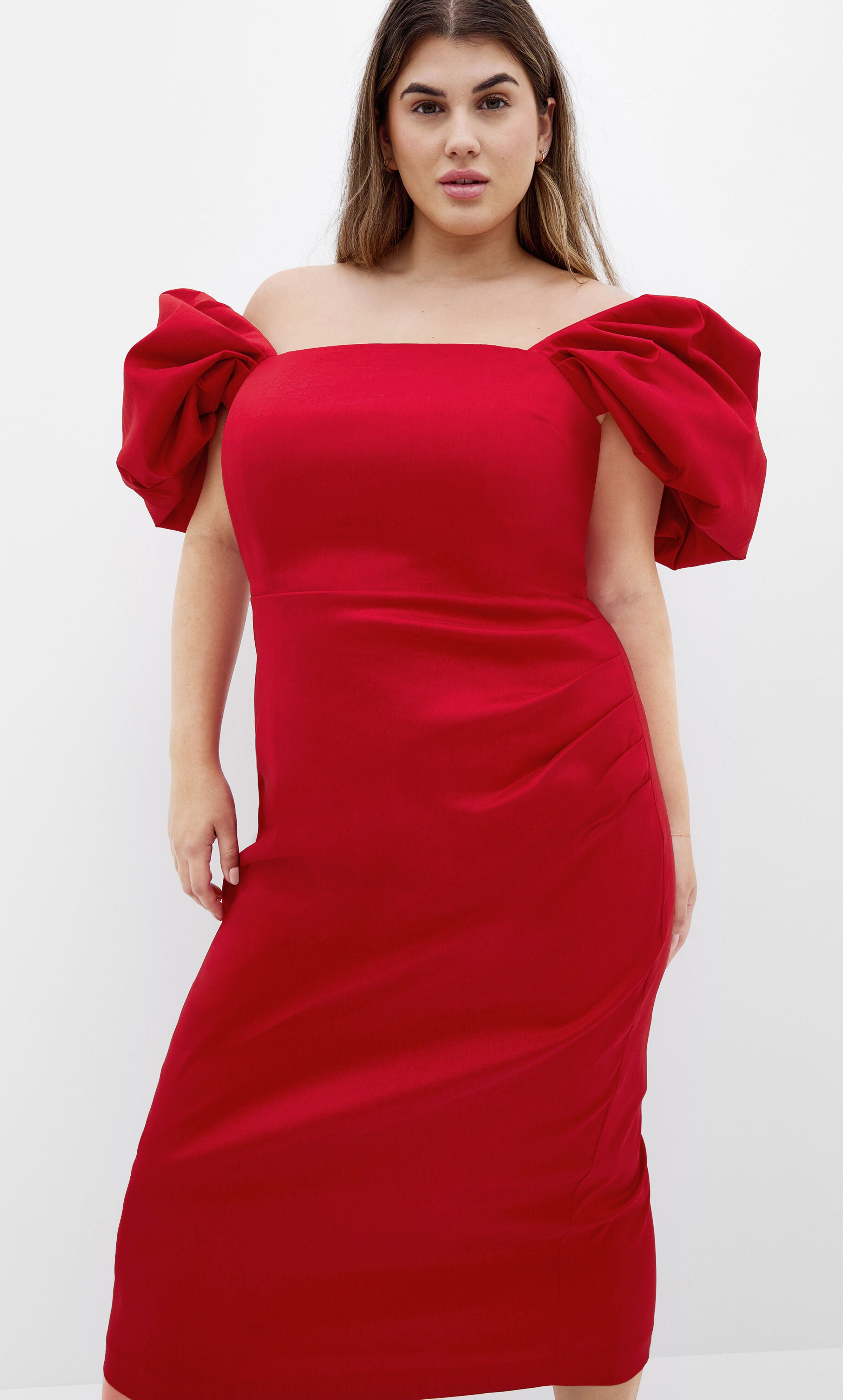 Elyse Dress - red, RED, alternate image number 3