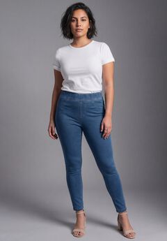 Gabrielle Knit Denim Legging