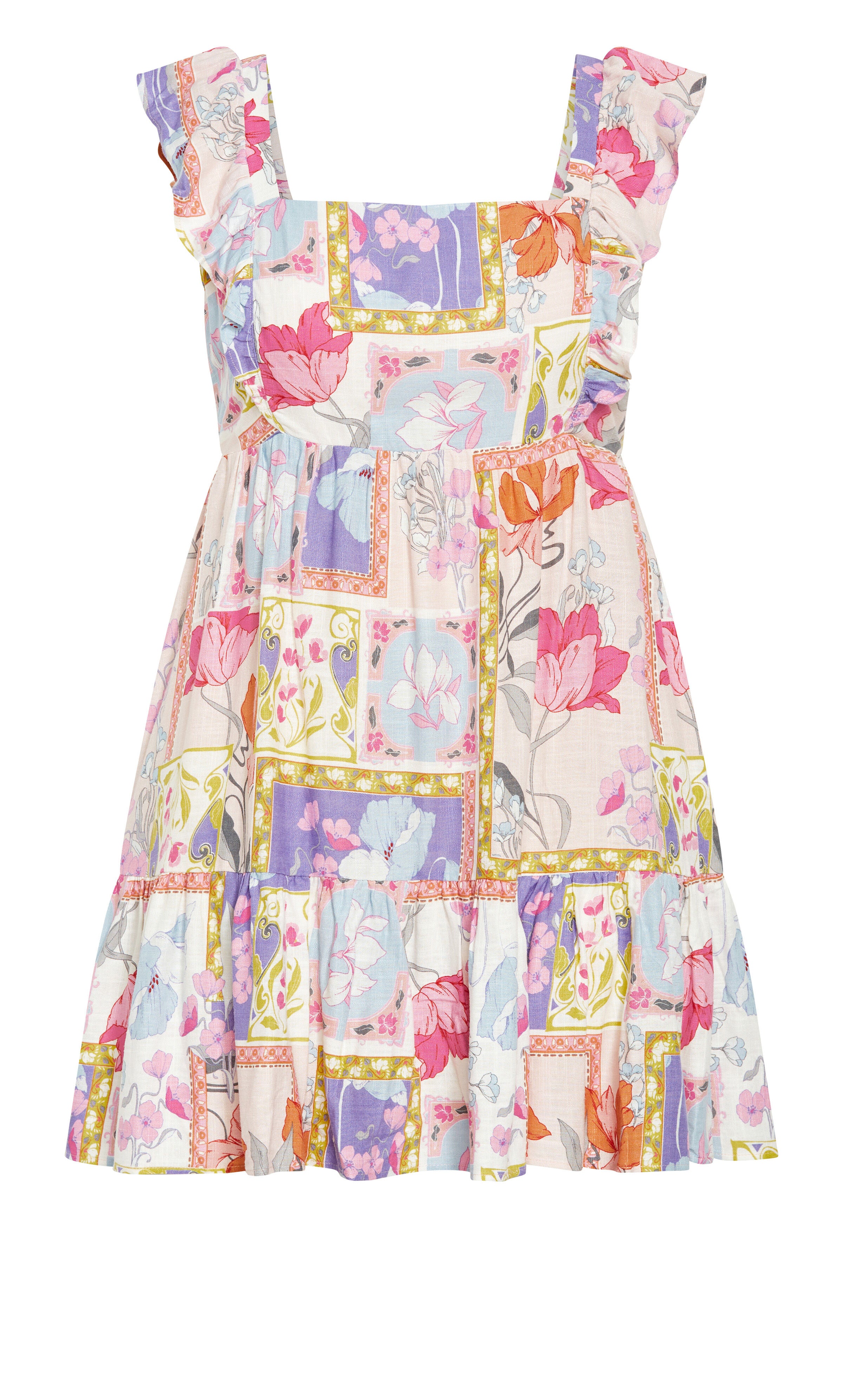 Flirty Dress - white, PURPLE, alternate image number 5