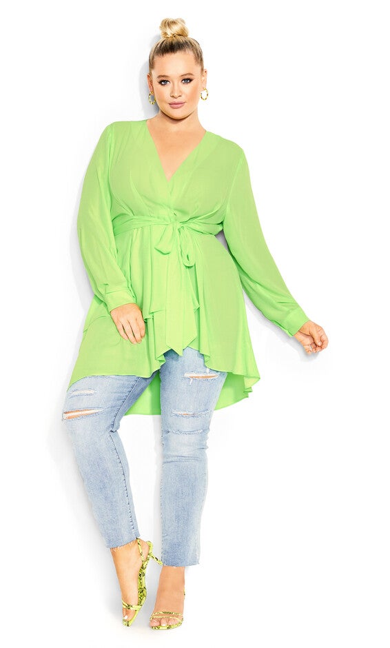 Shibara Top - citrus, YELLOW, alternate image number null