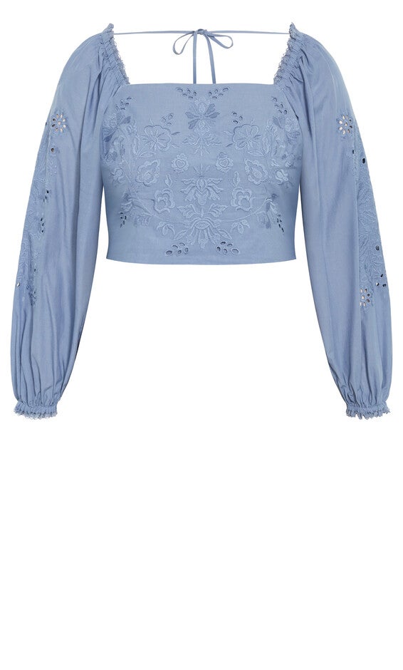 Willow Top - blue, BLUE, alternate image number null