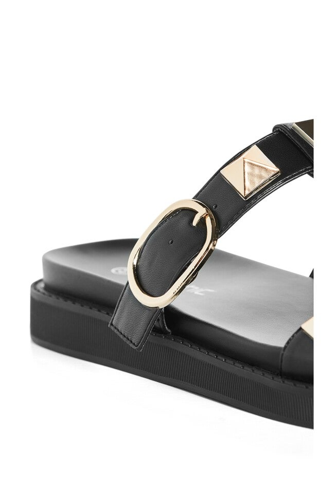 WIDE FIT Totally Spike Slide - black, BLACK, alternate image number 5