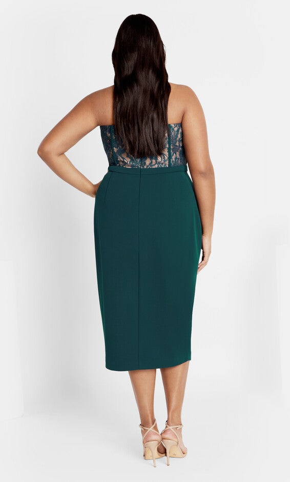 Perfect Date Dress - emerald, EMERALD, alternate image number 1