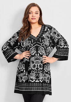 Scarf Print Tunic