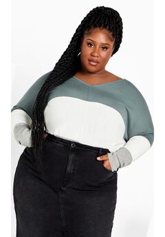 Sadie Colorblock Sweater