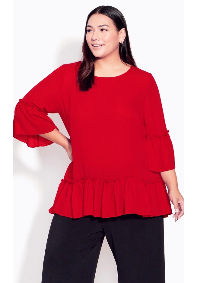 Estella Top, CRIMSON, hi-res image number null