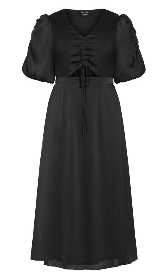 Cammy Dress - black, BLACK, alternate image number null