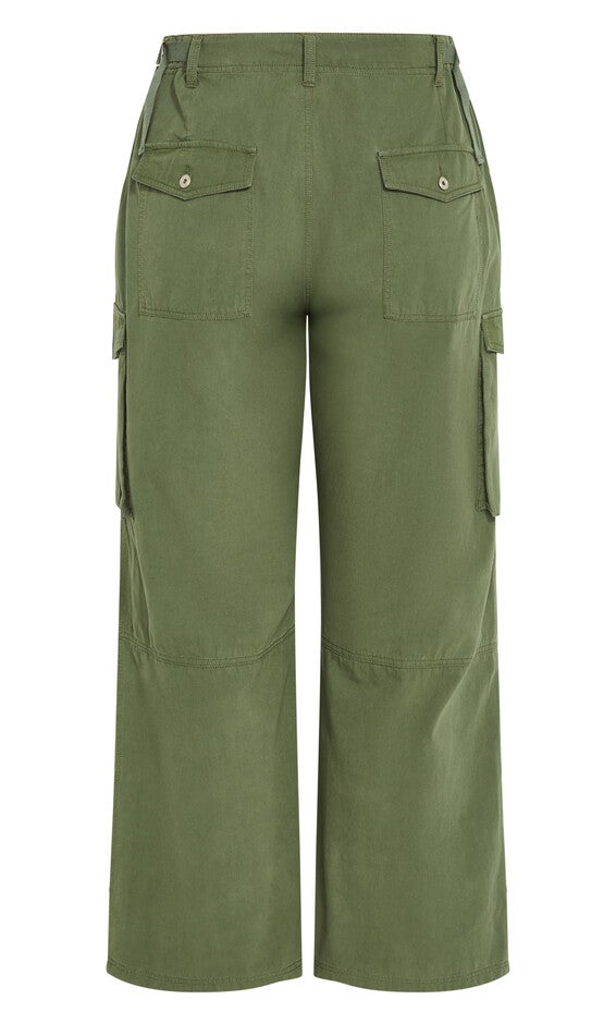 Mia Cargo Pant - olive, GREEN, alternate image number 5