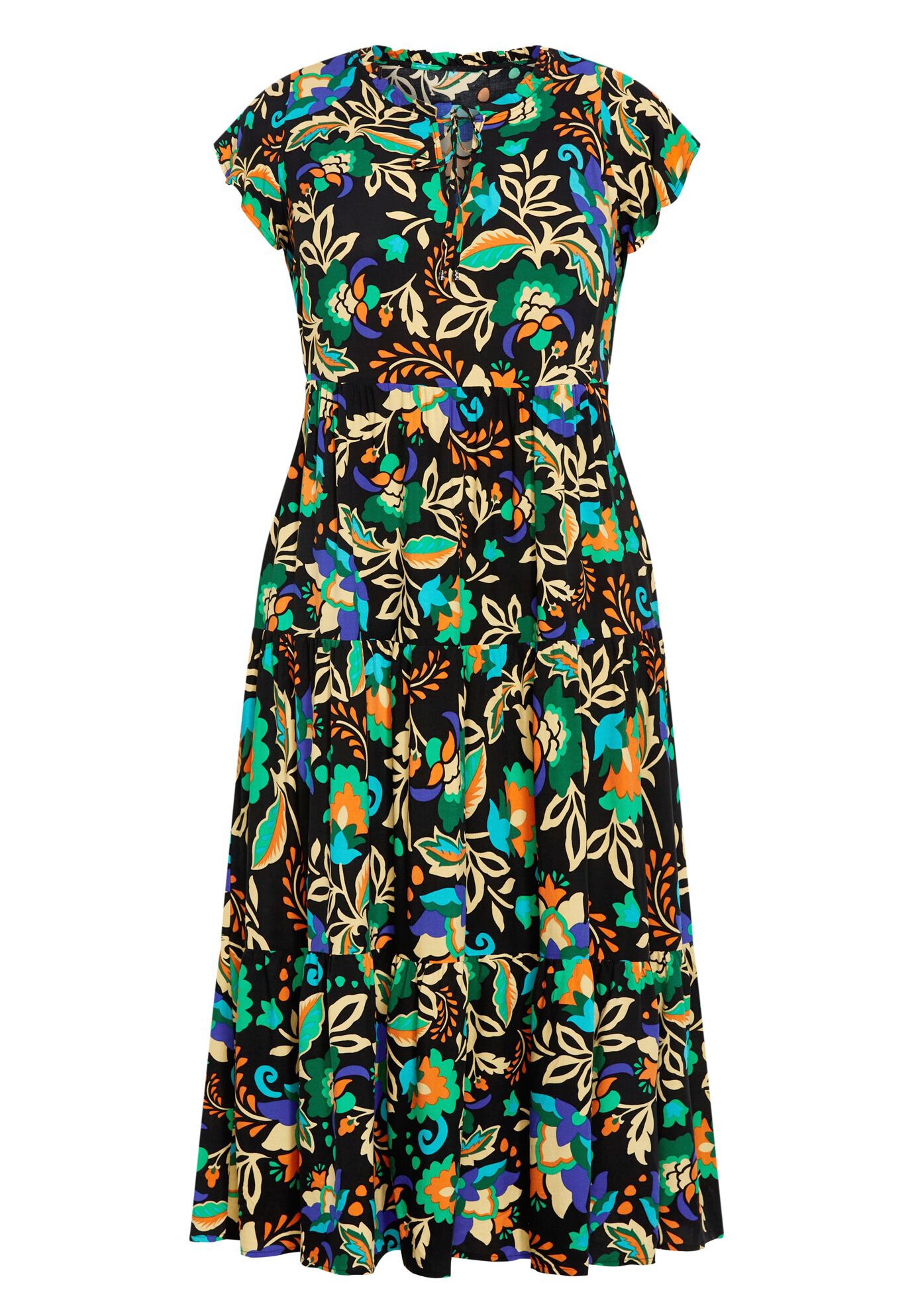 Lani Print Dress, VOYAGER, alternate image number 2