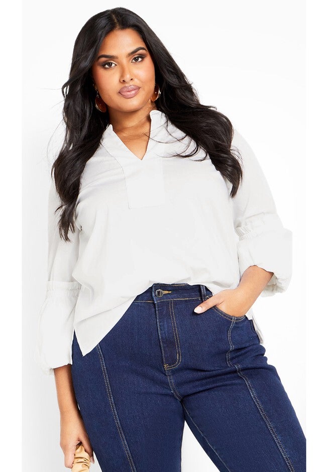 Eliza Blouse, WHITE, hi-res image number 0