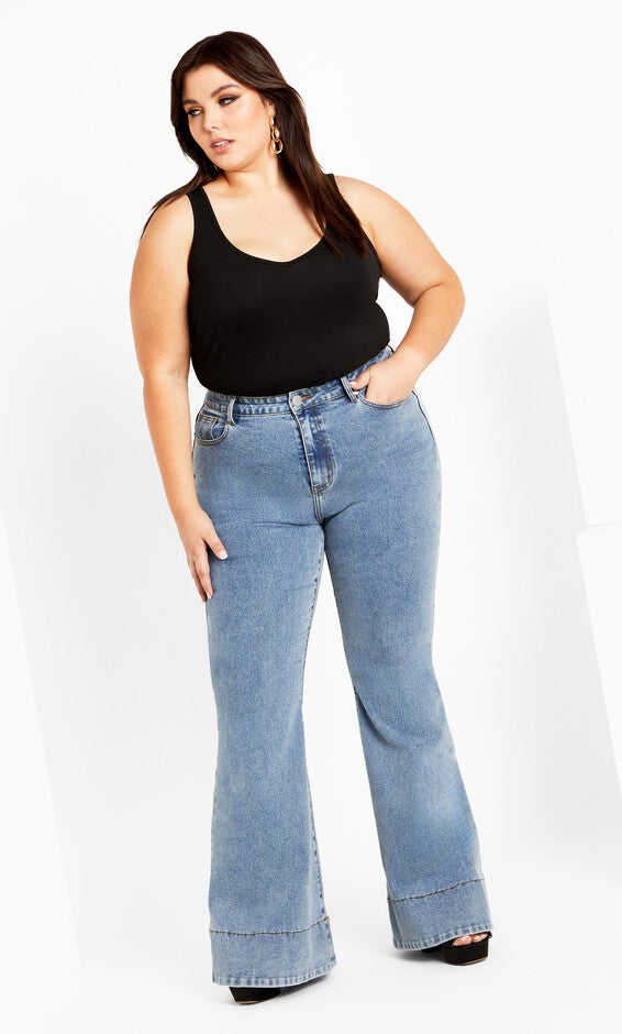 Harley Veronica Jean - light denim, LIGHT, alternate image number 1