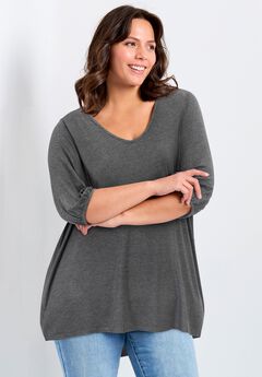 Plus Size Flowy Tops For Women