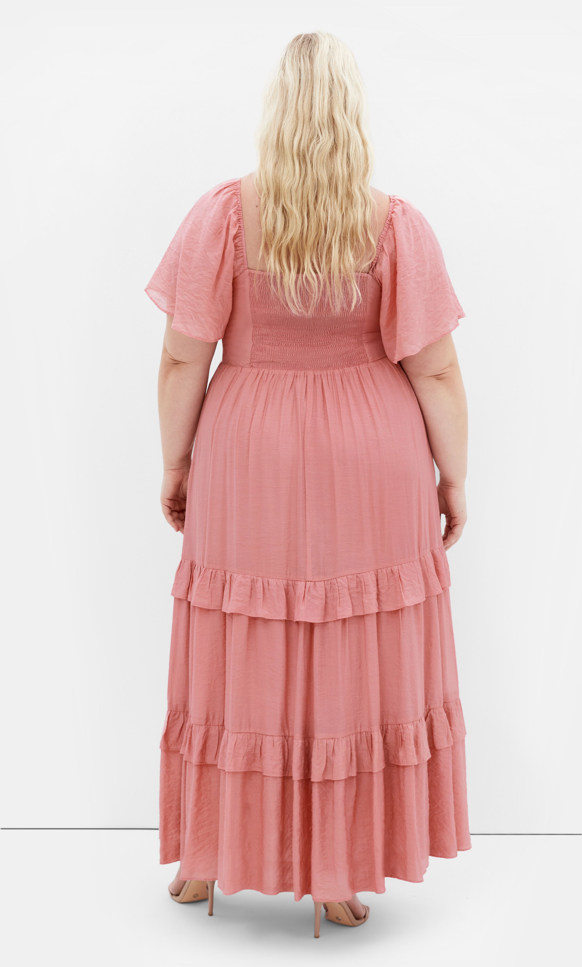 Marci Maxi Dress - deep rose, PINK, alternate image number 2