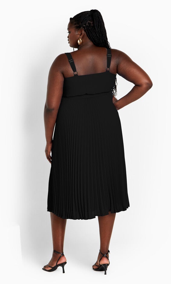Lilly Dress - black, BLACK, alternate image number 3