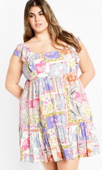 Flirty Dress - white