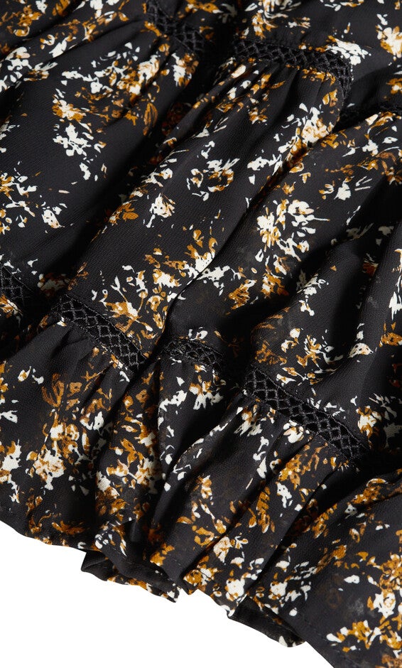Elsie Dress - black, BLACK, alternate image number null