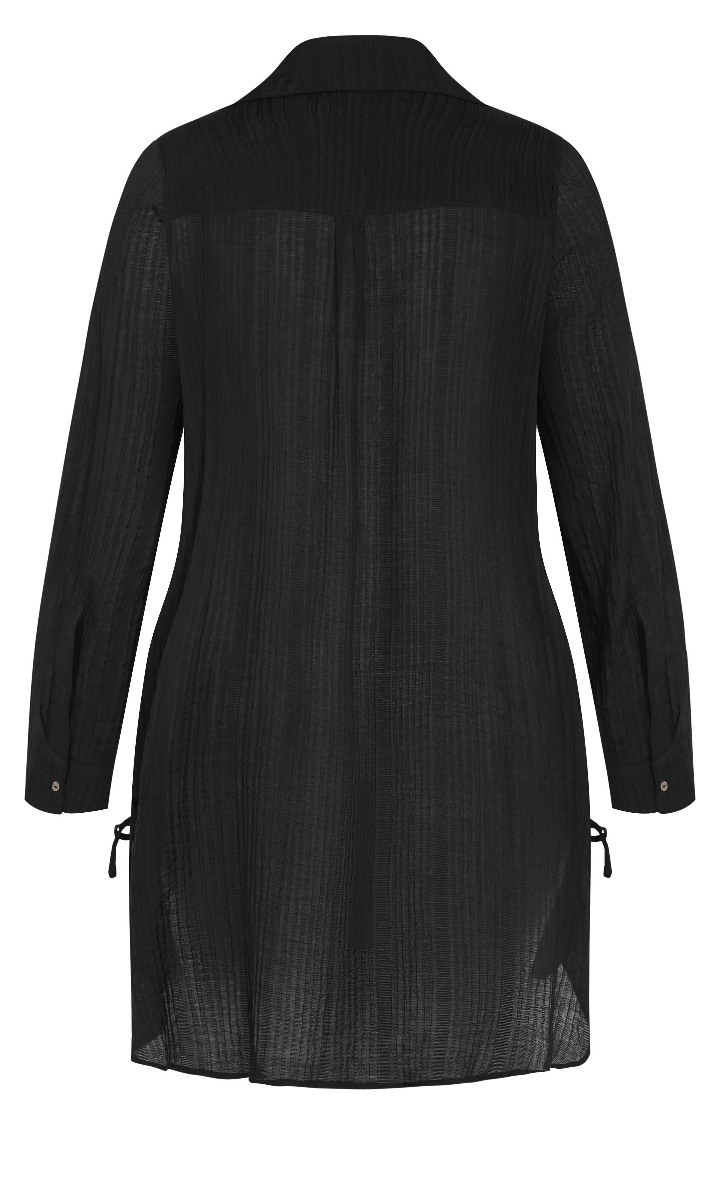 Maci Shirt - black, BLACK, alternate image number 4