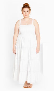Dakota Dress - white