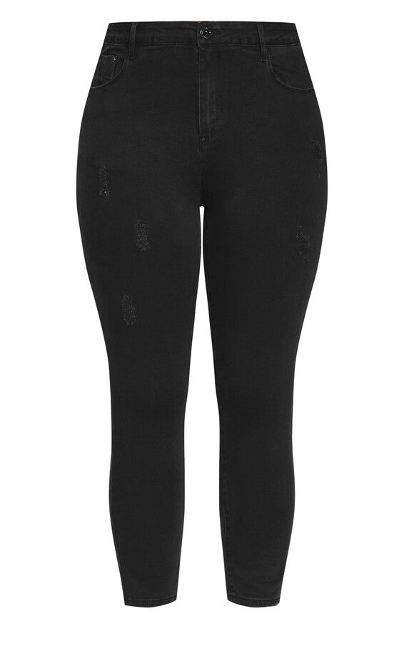 Harley Chill Out Jean - black, BLACK, alternate image number null