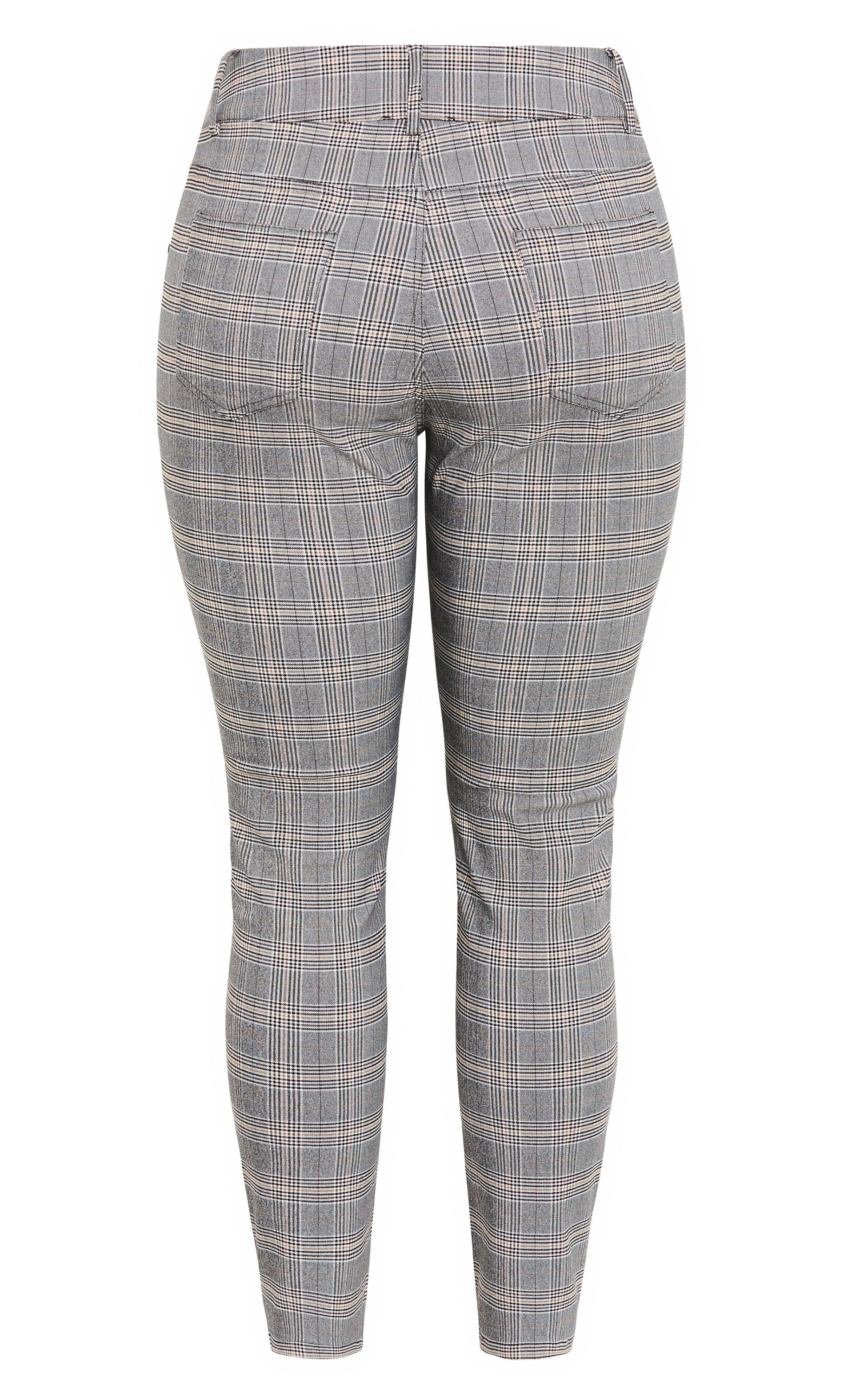 Bengaline Check Pant - multi, RED, alternate image number 3