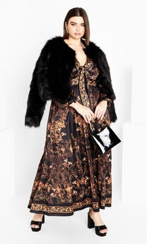 Ivanna Maxi Dress - gold