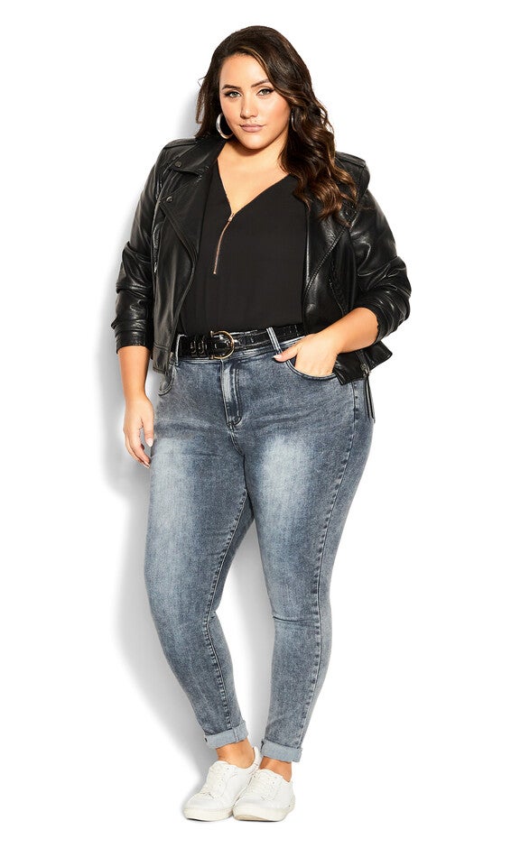 Zip Fling Top - black, BLACK, alternate image number 2