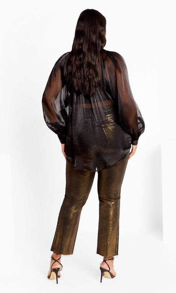 Iliana Shirt - black, BLACK, alternate image number 2