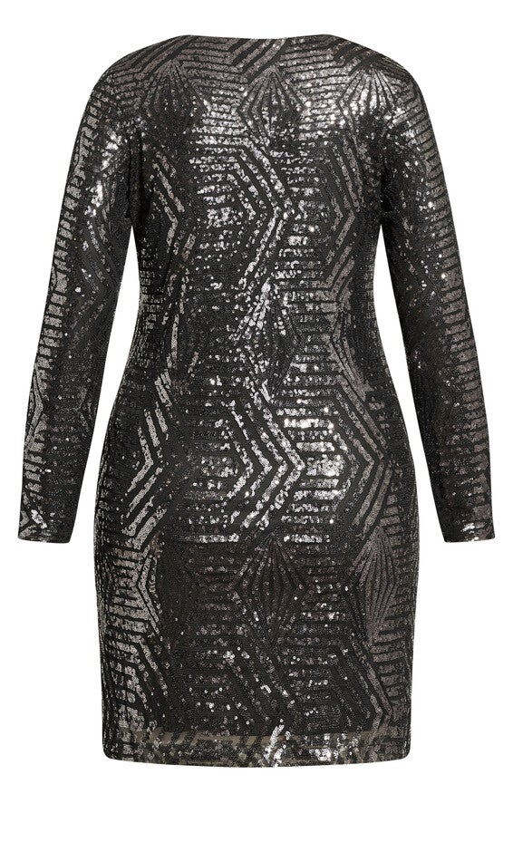 Bright Lights Dress - gunmetal, GREY, alternate image number 6