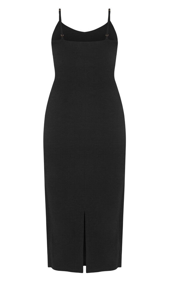 Midi Baylee Dress - black, BLACK, alternate image number 4
