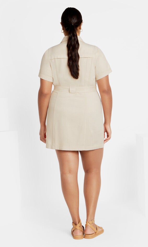 Melina Dress - stone, STONE, alternate image number 2