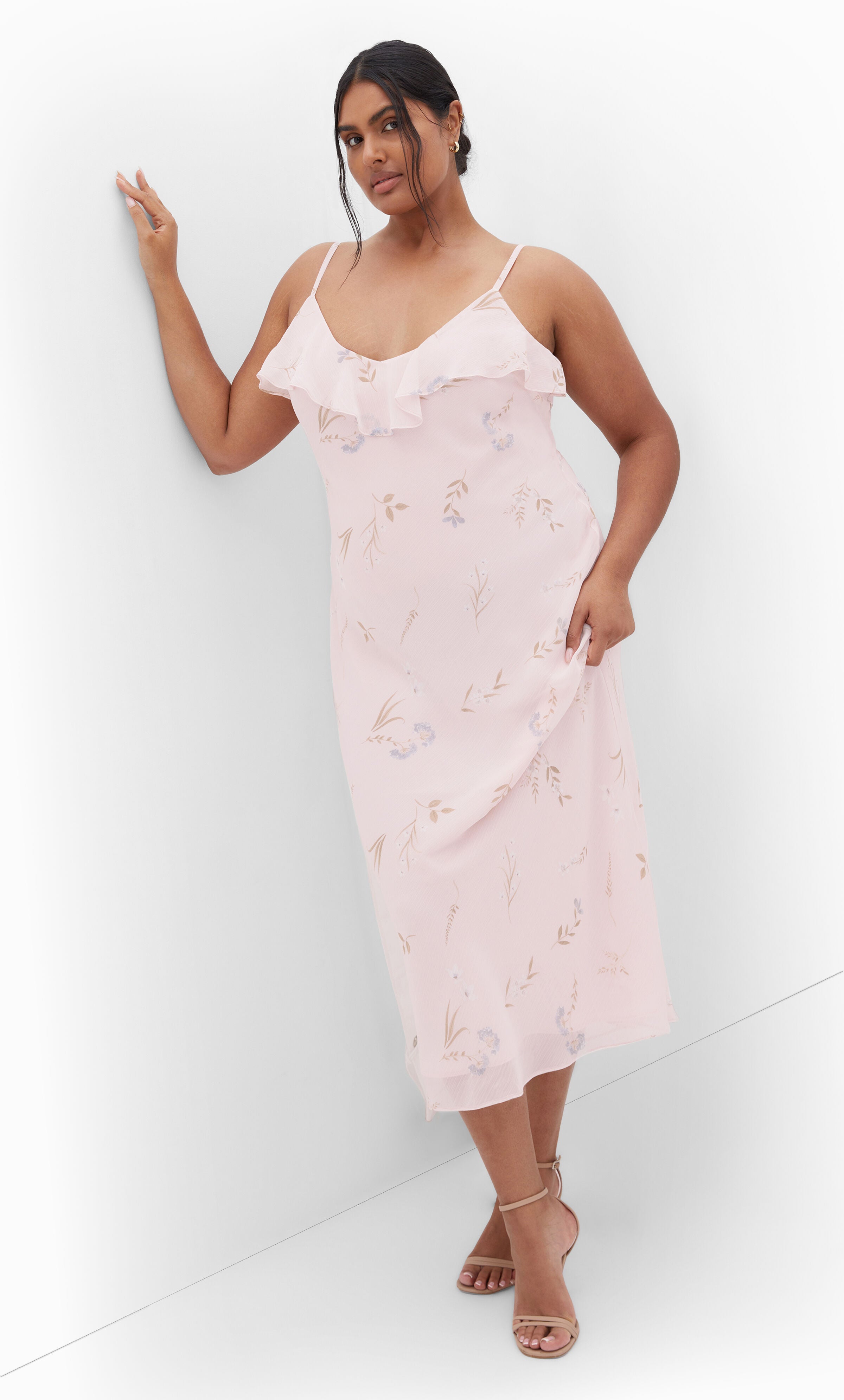Ria Dress - pink, PINK, hi-res image number 0