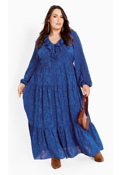 Desi Ruffle Dress