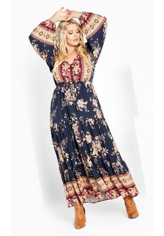Ellery Long Sleeve Maxi Dress