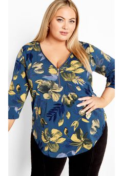 Fiona Zip Top