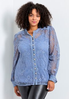 Jade Lace Shirt