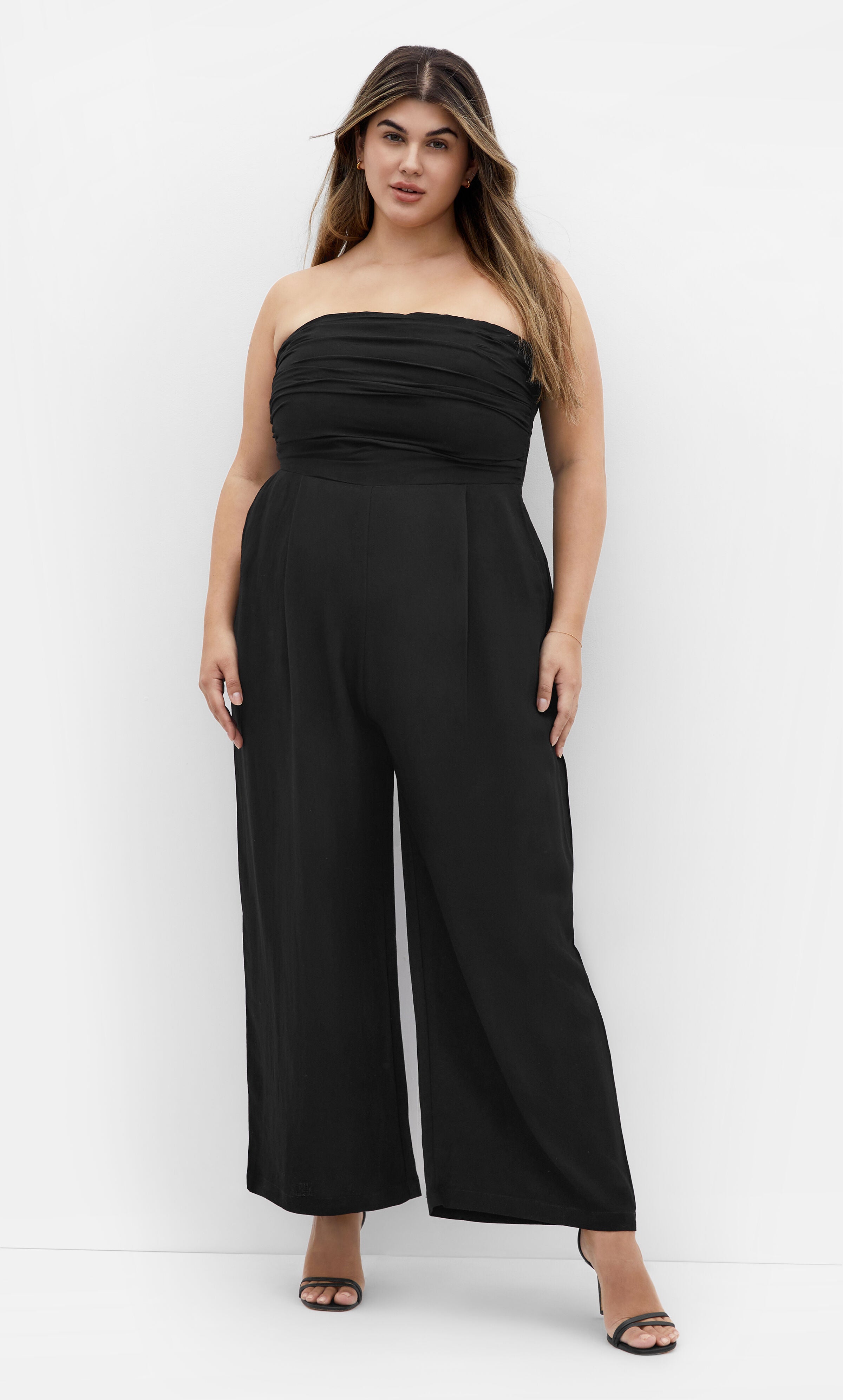 Jessa Jumpsuit - black, BLACK, on-hover image number 1