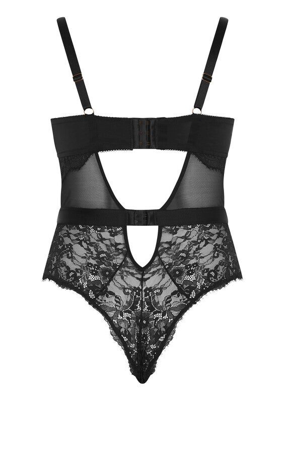 Josephine Bodysuit - black, BLACK, alternate image number null