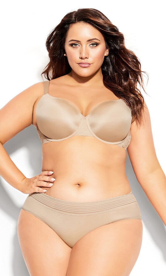 Sexy Glam T-Shirt Bra - latte, BROWN, hi-res image number 0