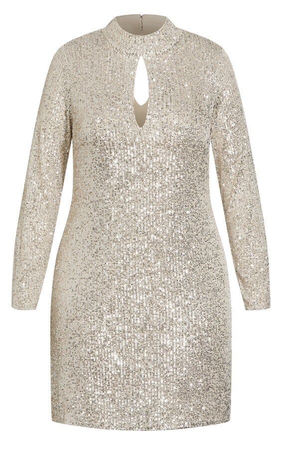 Glowing Dress - beige, NUDE, alternate image number 4