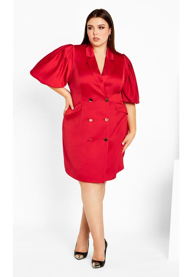 Julissa Dress - cherry, CHERRY, on-hover image number 1