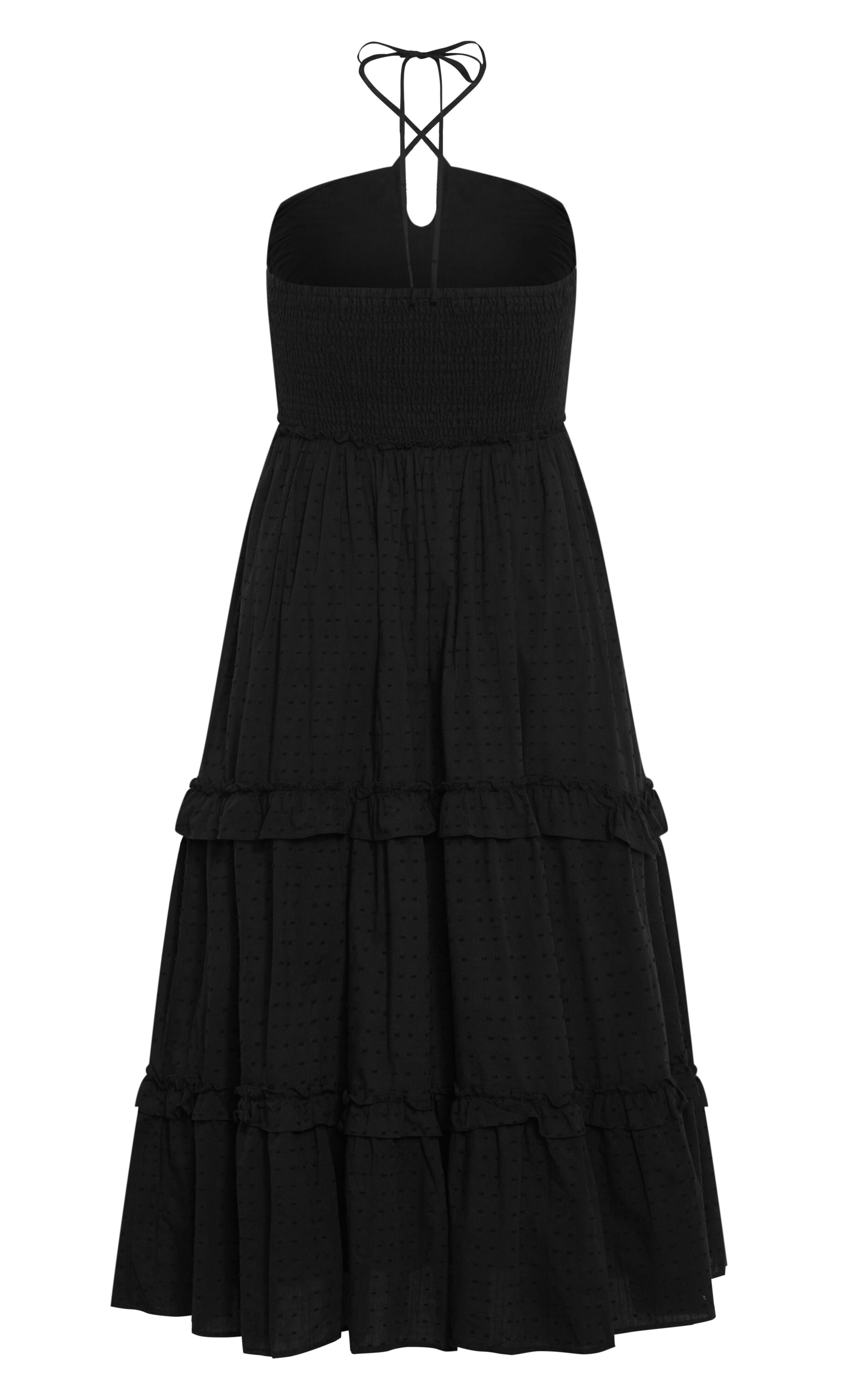 Ivy Dress - black, BLACK, alternate image number 5