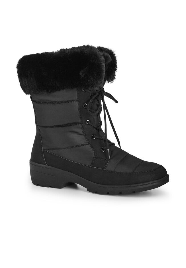 Nylah Cold Weather Boot, BLACK, hi-res image number null